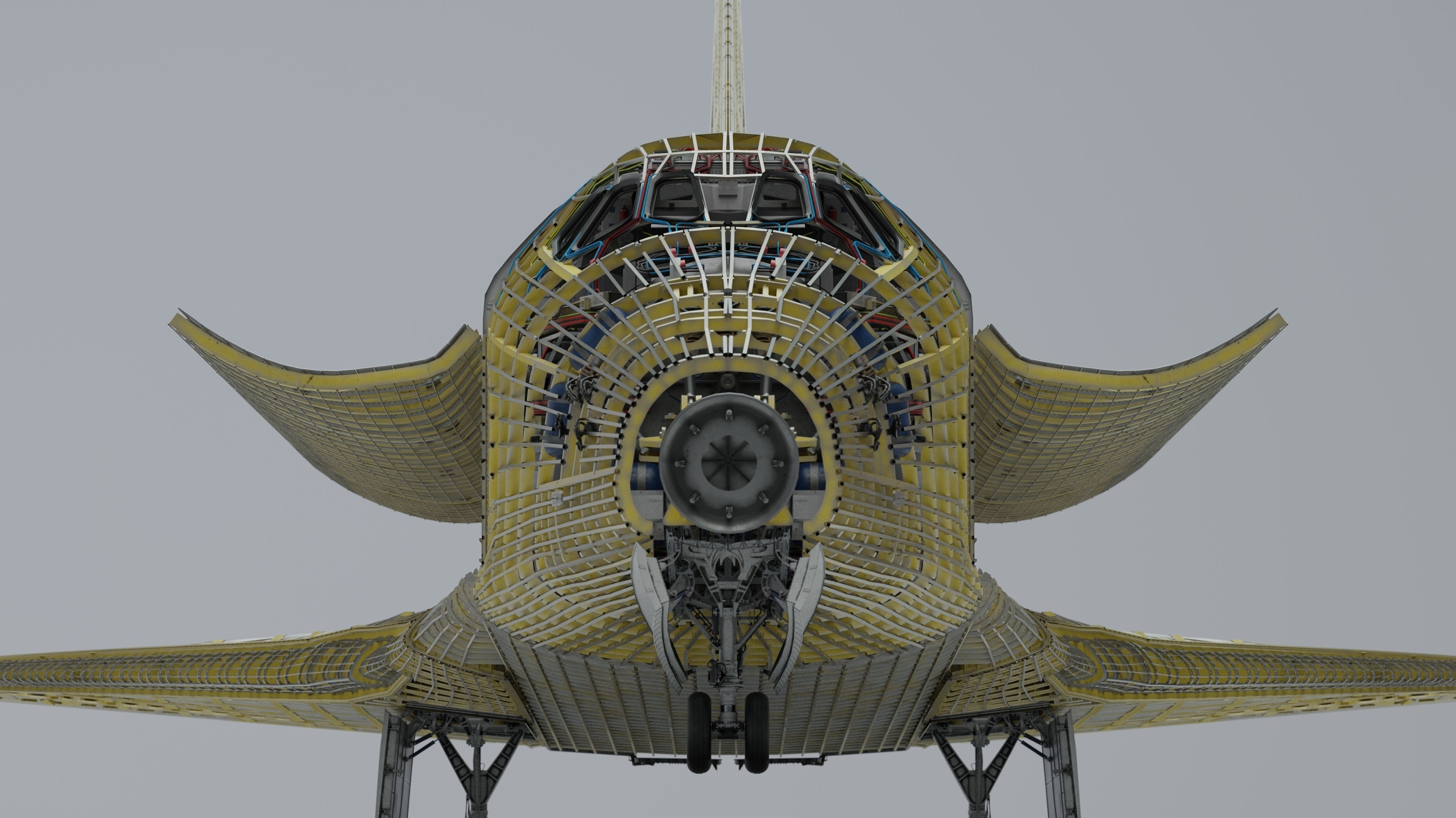 SPACE SHUTTLE Atlantis Complete 3D model_13