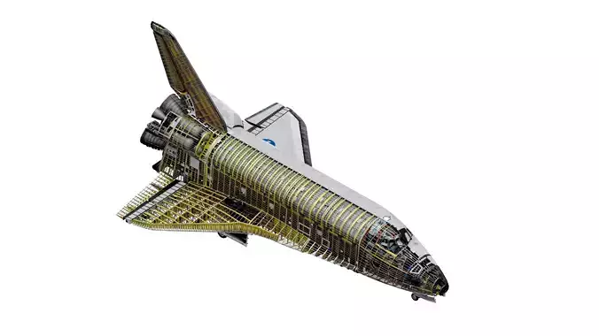 SPACE SHUTTLE Atlantis Complete 3D model