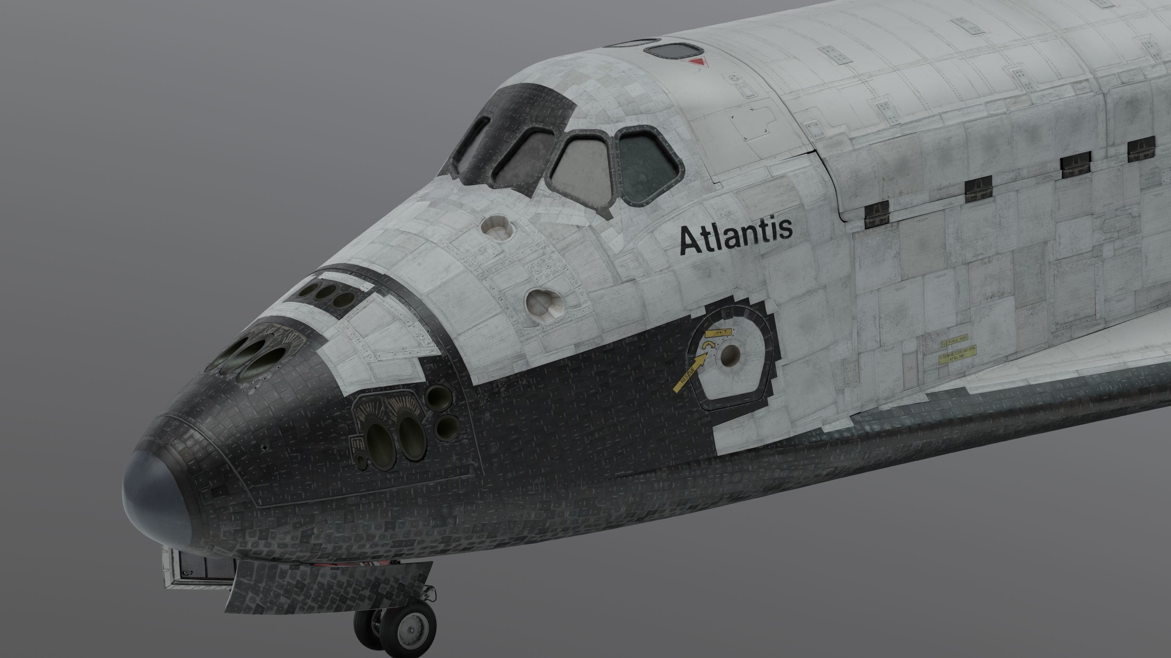 SPACE SHUTTLE Atlantis Complete 3D model_17