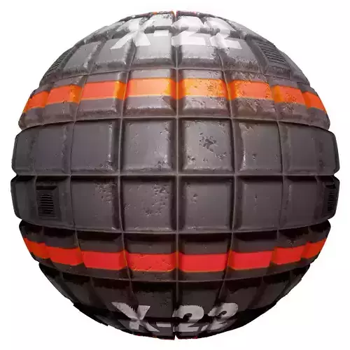 PBR Seamless Sci-Fi Texture 17 Low-poly 3D model