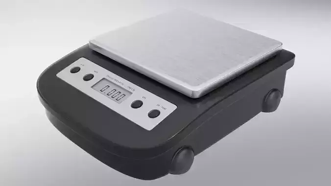 Scientific Scale 3D model