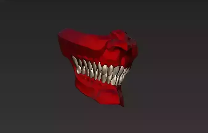 Attack on Titans Eren Titan Mask 3D print model
