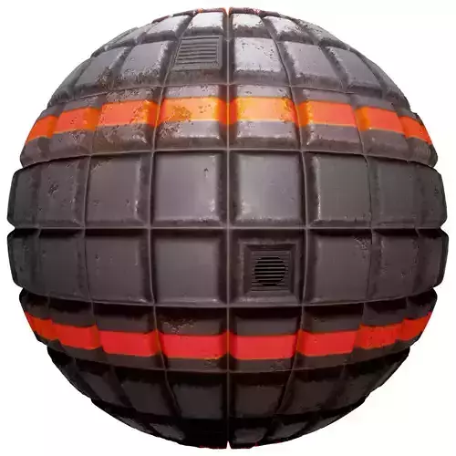 PBR Seamless Sci-Fi Texture 21
