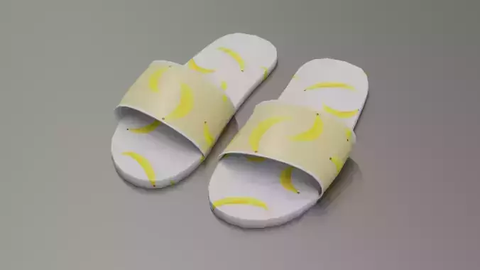 Banana slippers