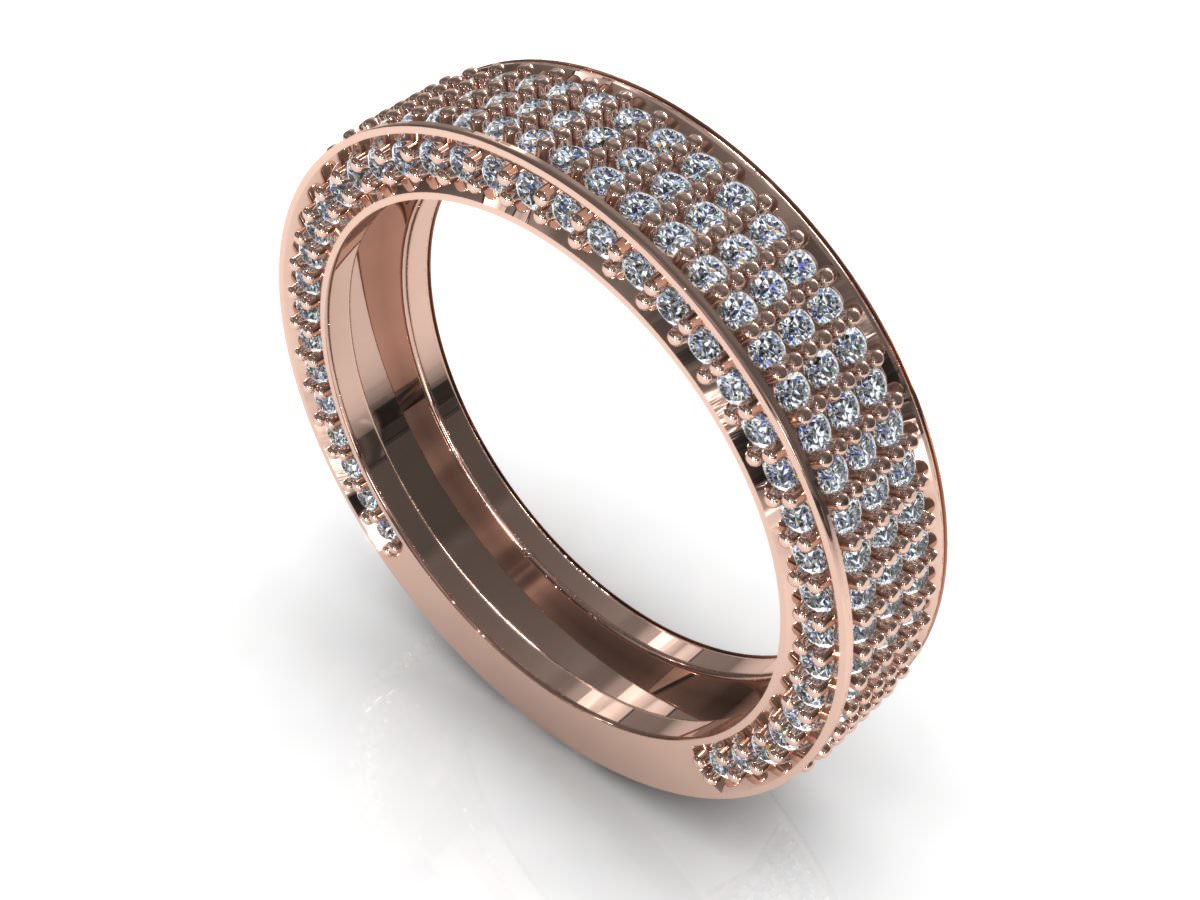 C3D Diamond Ring 003 3D print model_1