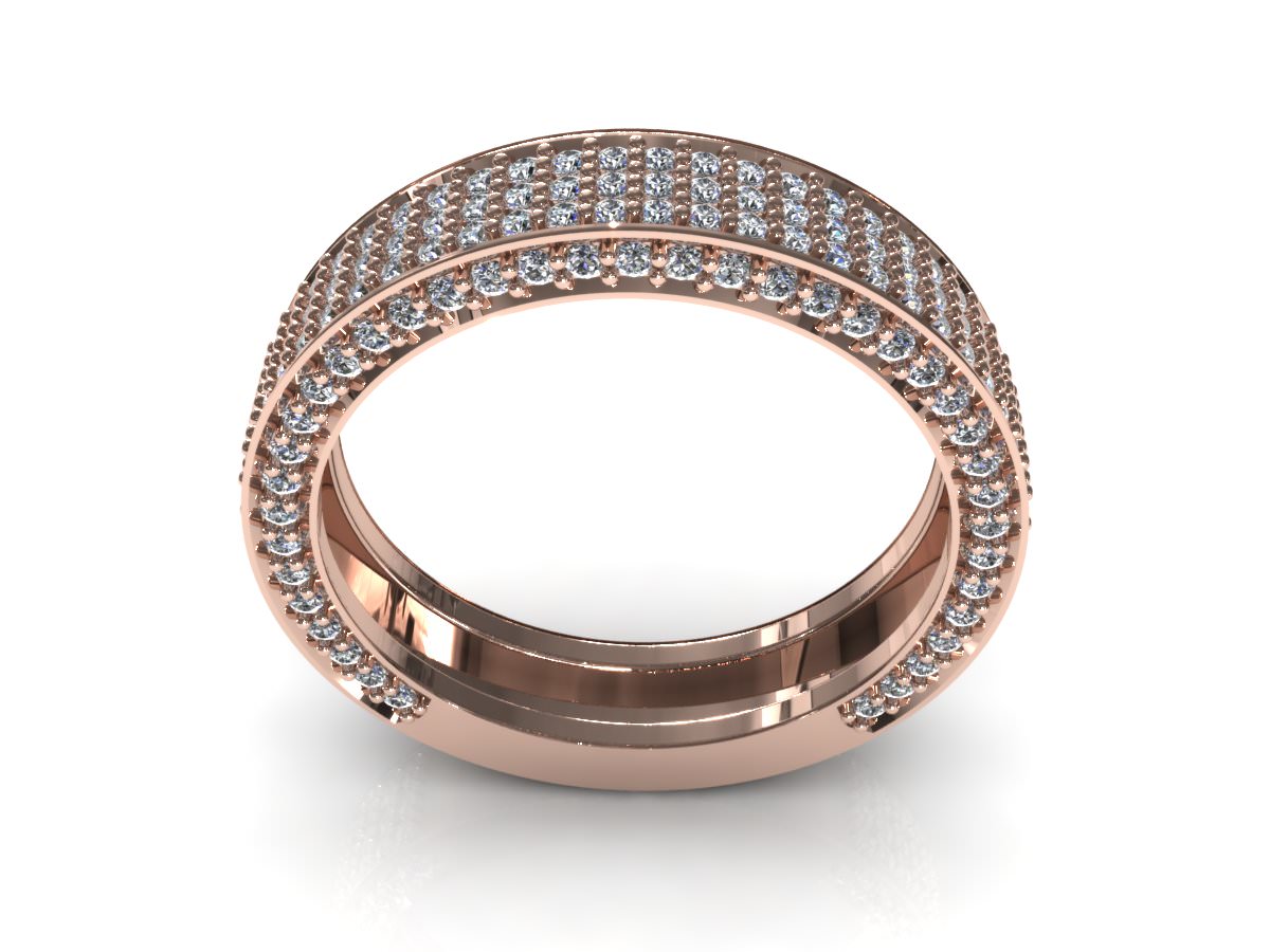 C3D Diamond Ring 003 3D print model_2