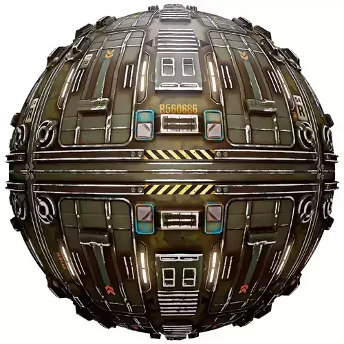 PBR Seamless Sci-Fi Texture 24