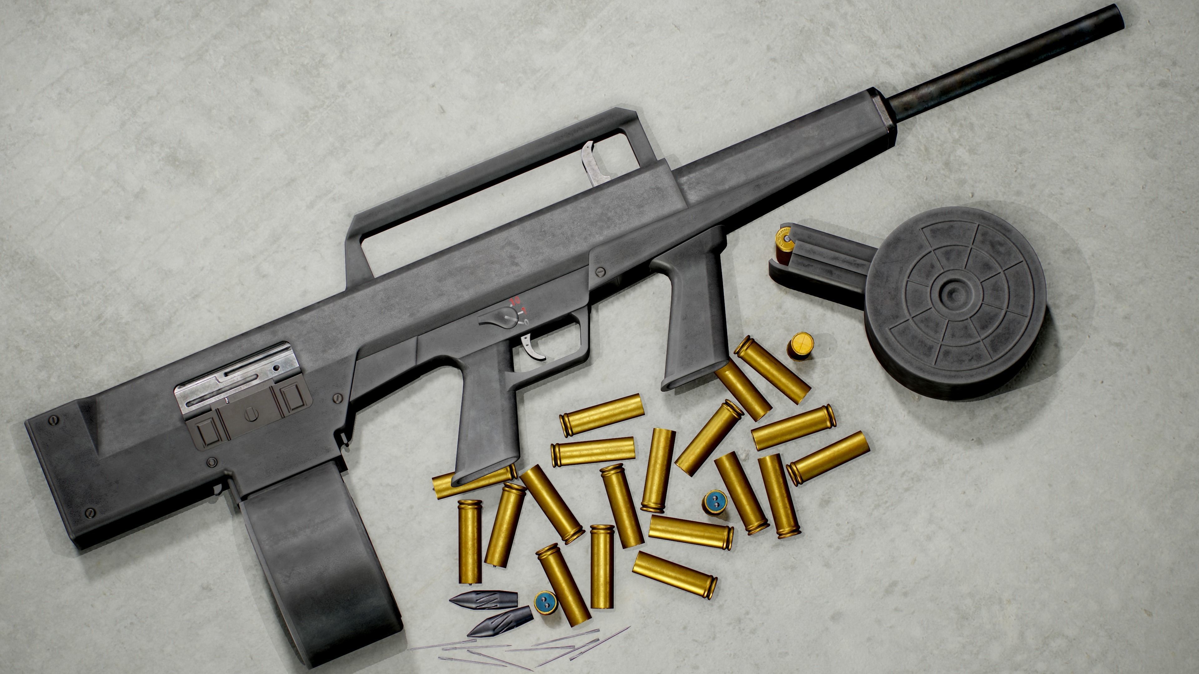 HK CAWS Low-poly 3D model_2