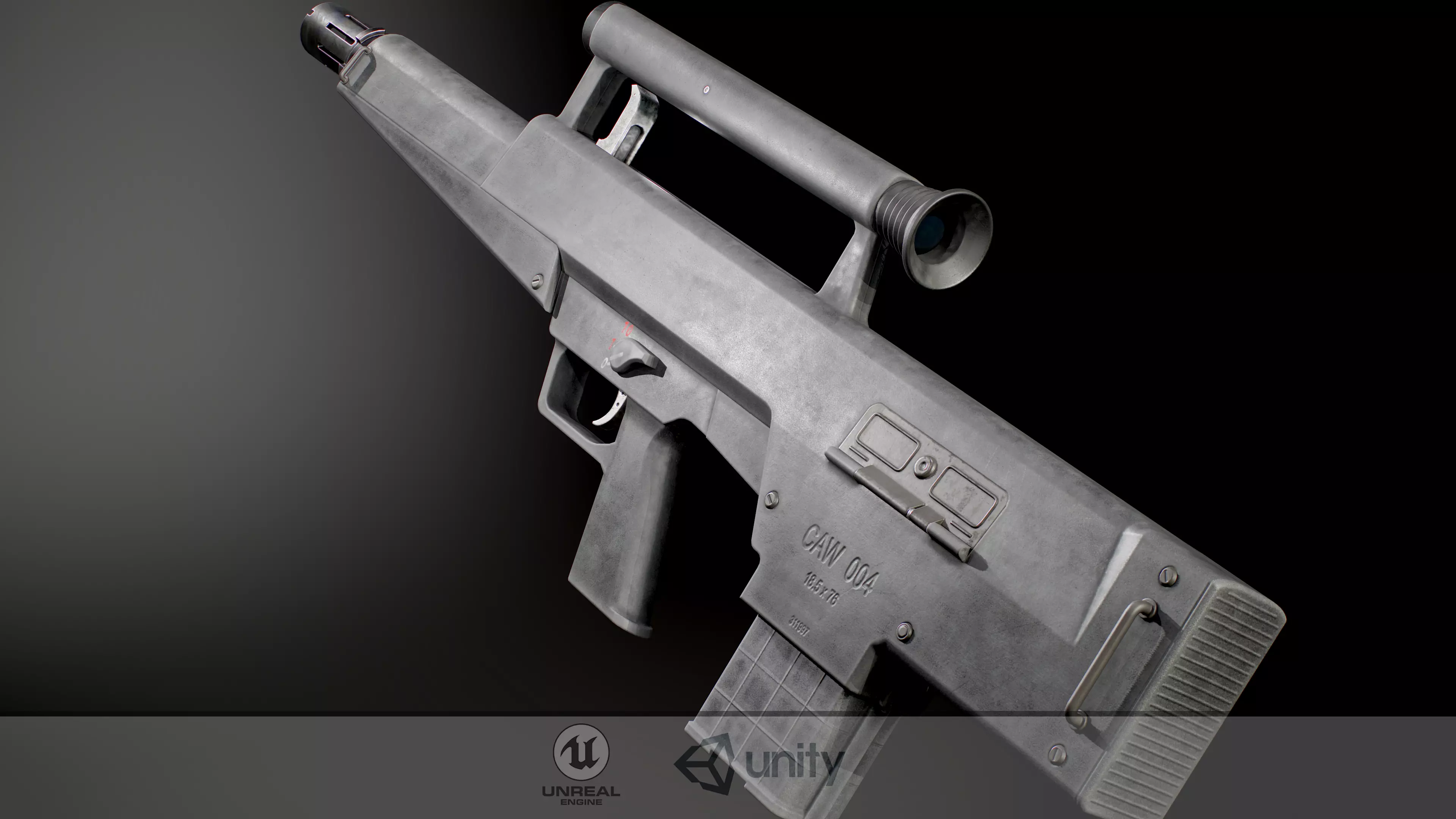 HK CAWS Low-poly 3D model_0