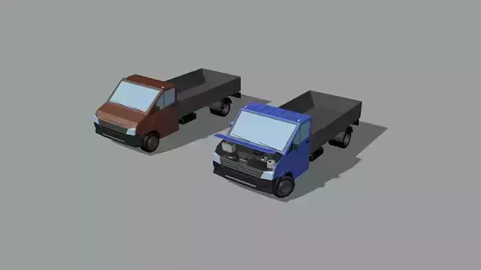 Flatbed truck