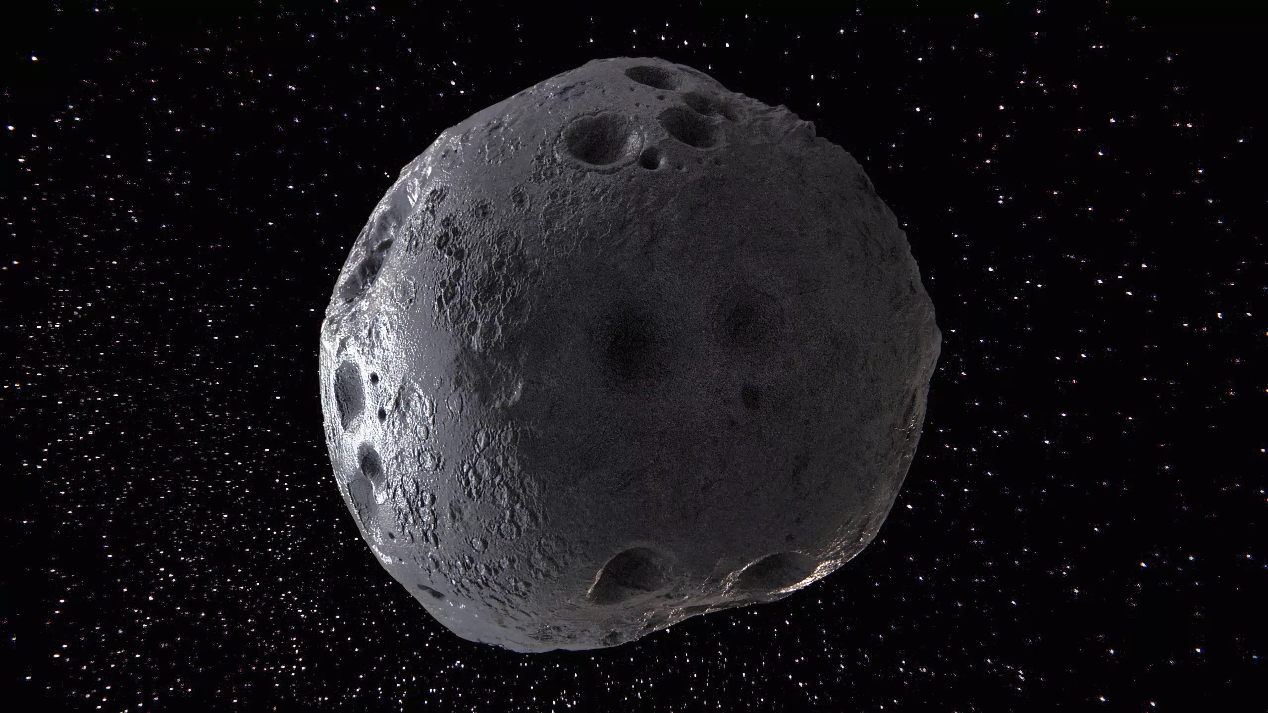 Detailed asteroid high-poly 3D model_6
