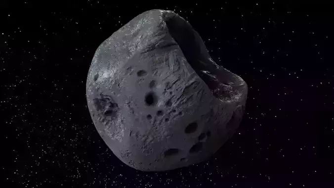 Detailed asteroid 3D model