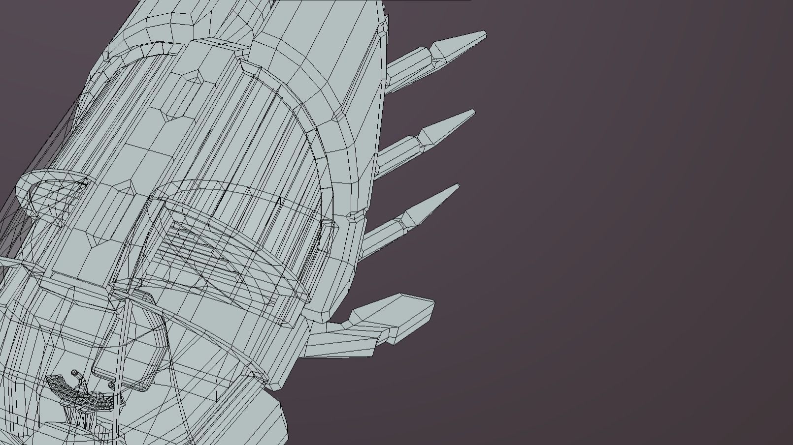 CAT-330 Civil Air Transport Low-poly 3D model_12