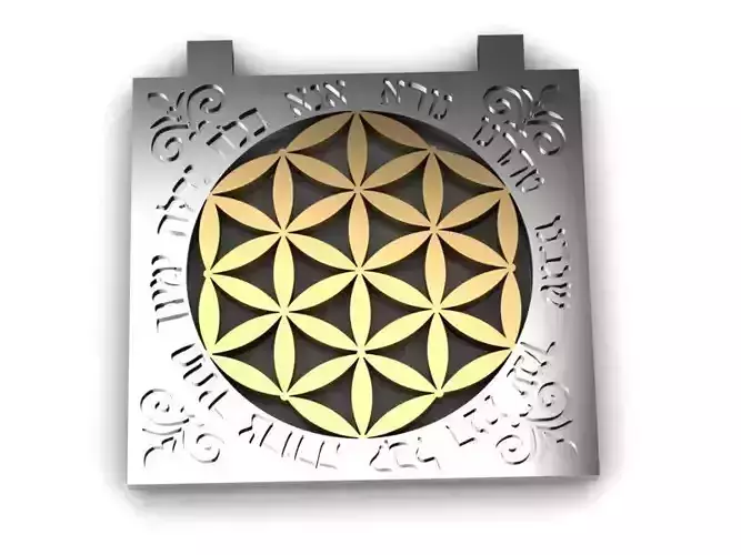Kabbalah Pendant Anna Bekoah Flower of Life
