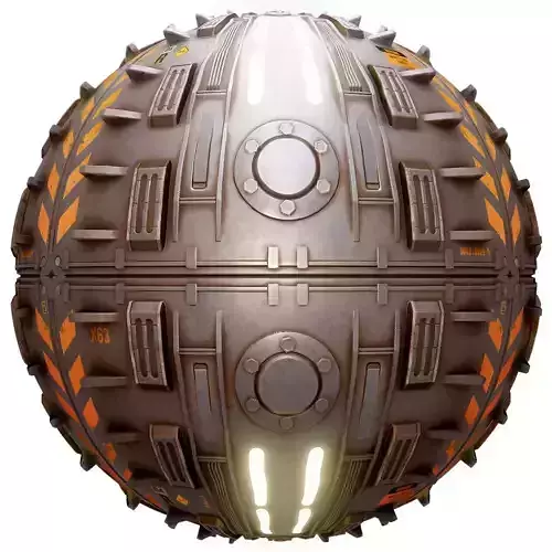 PBR Seamless Sci-Fi Texture 40