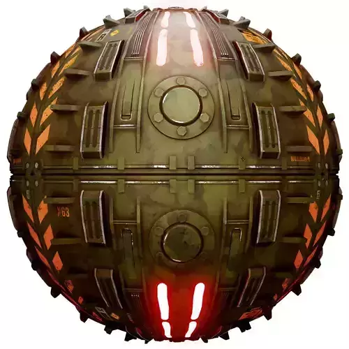 PBR Seamless Sci-Fi Texture 41