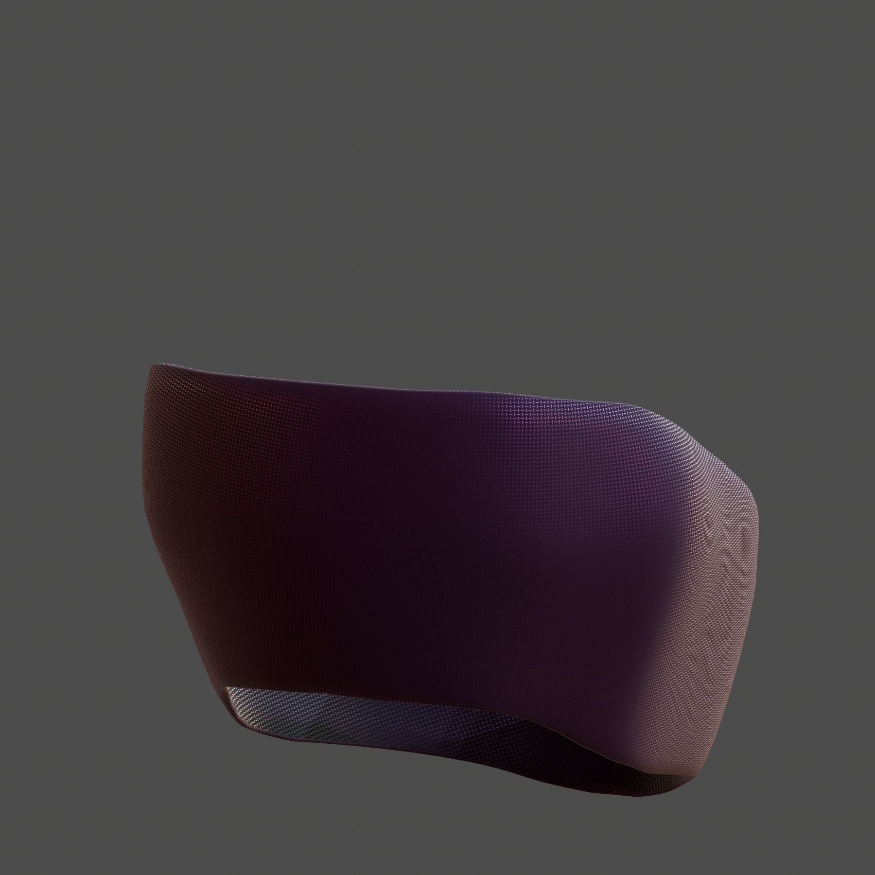 Gas mask helmet 3d model scifi Low-poly Low-poly 3D model_5