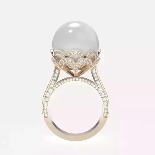 ring with pearls