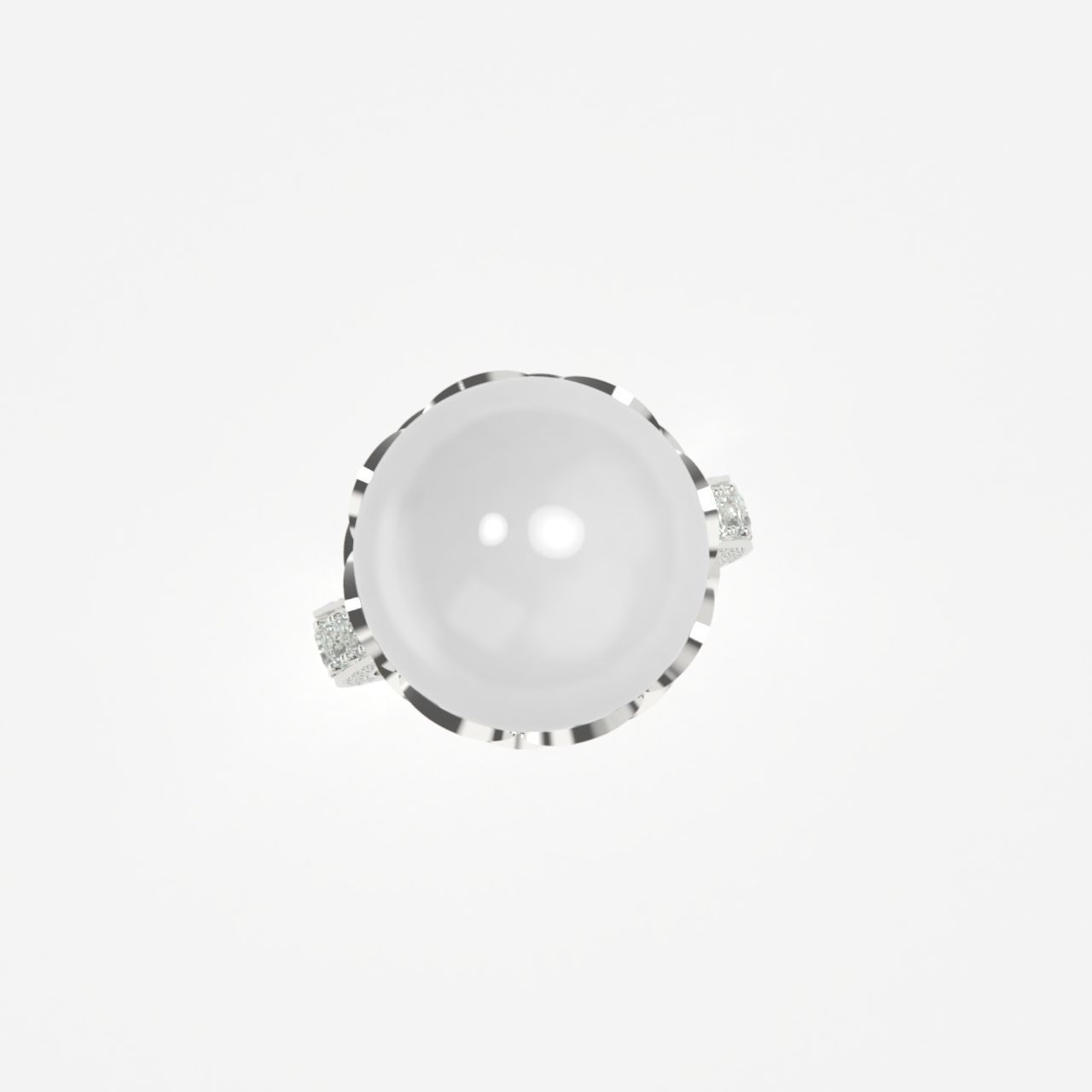 ring with pearls 3D print model_8