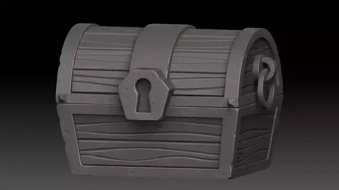 stylized chest
