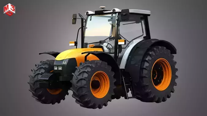 ST MAX - 105 Tractor 3D model