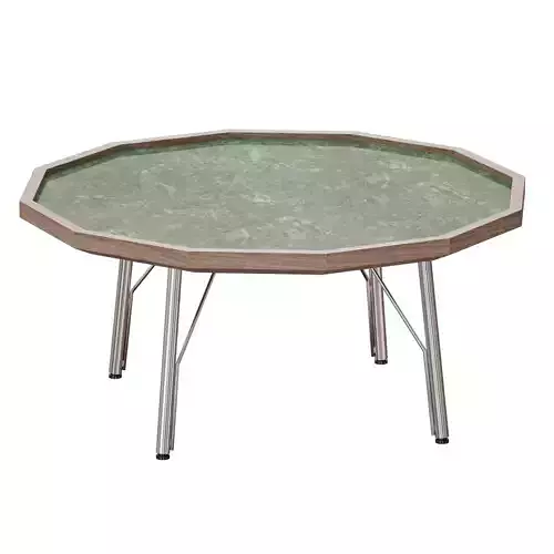 Bradshaw Green Marble Coffee Table Crate and Barrel