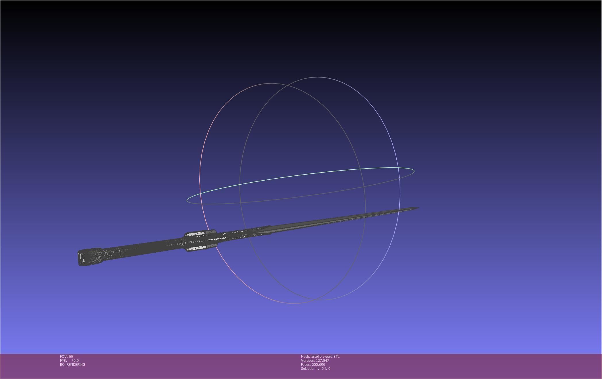 Fate Astolfo Sword Printable Assembly 3D print model_109