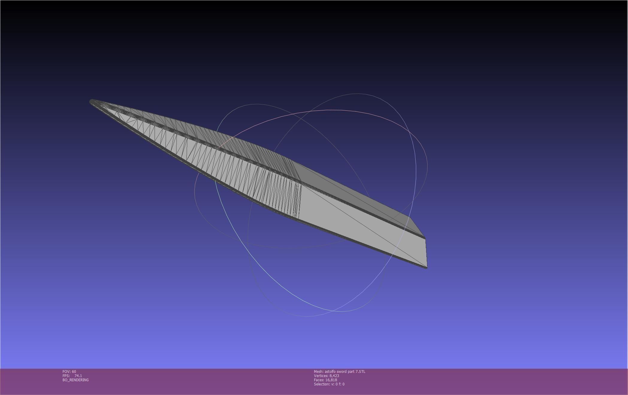 Fate Astolfo Sword Printable Assembly 3D print model_147