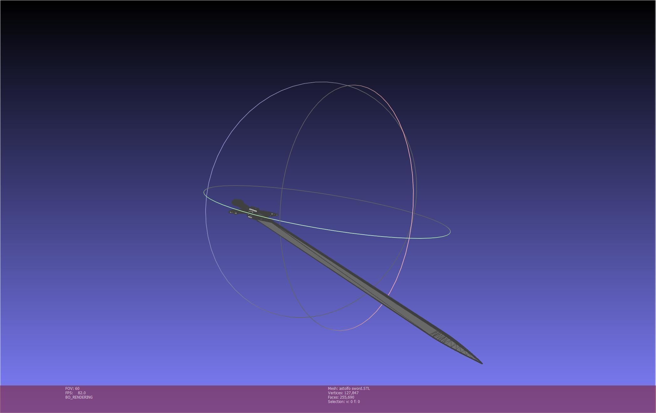 Fate Astolfo Sword Printable Assembly 3D print model_96
