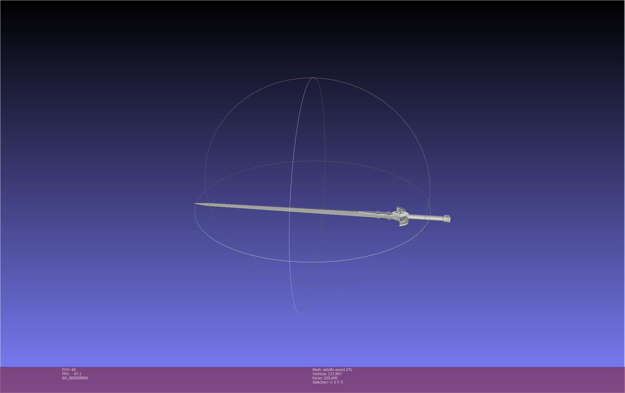 Fate Astolfo Sword Printable Assembly 3D print model_60