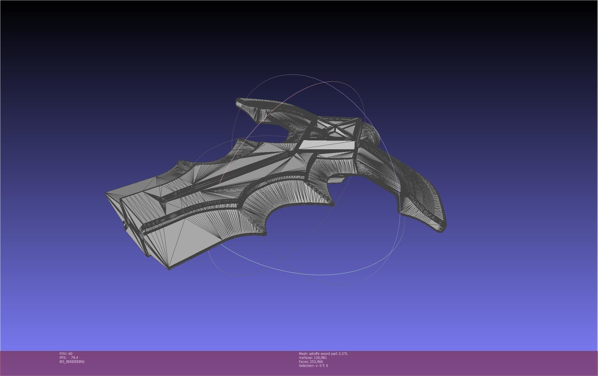 Fate Astolfo Sword Printable Assembly 3D print model_129