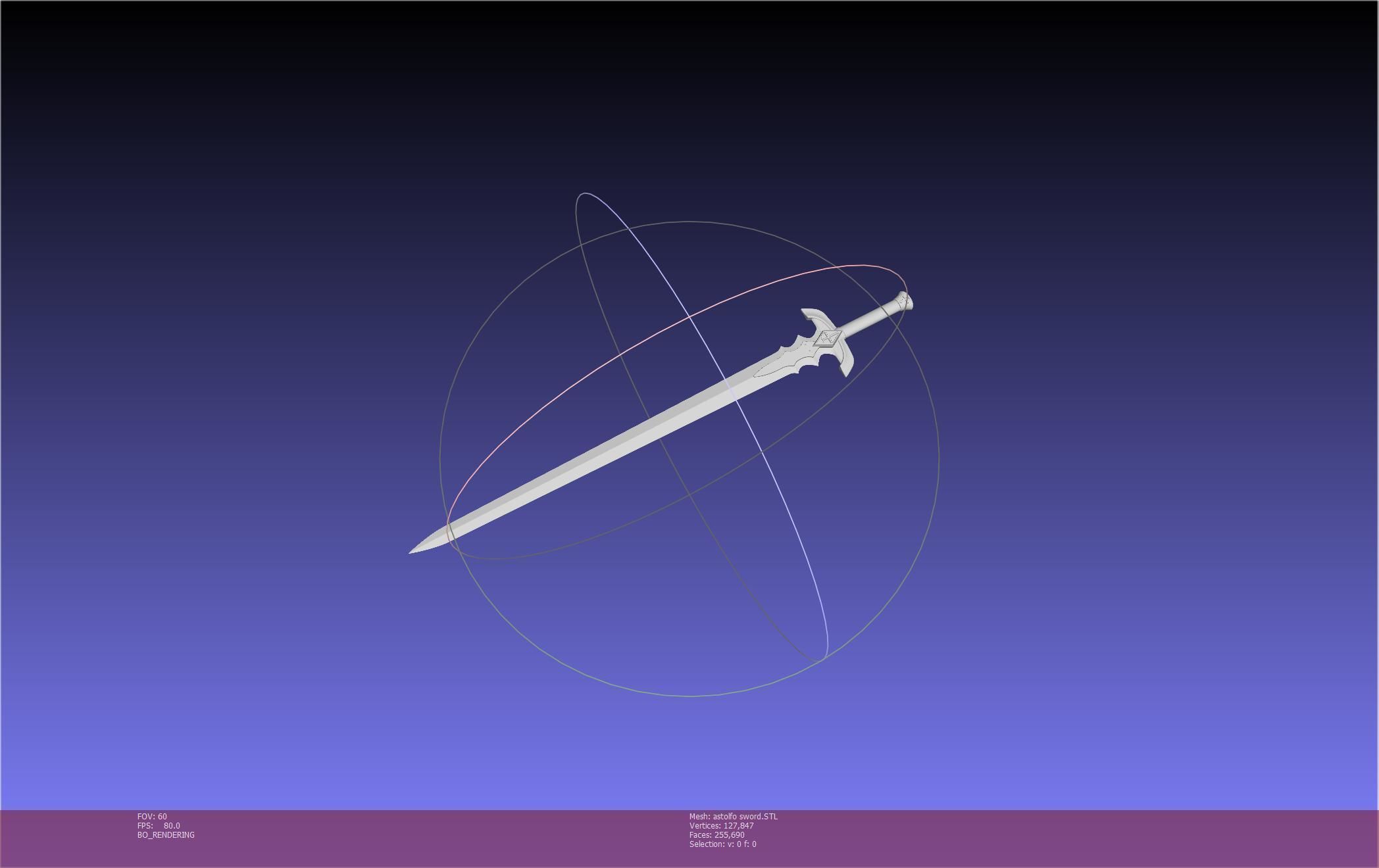 Fate Astolfo Sword Printable Assembly 3D print model_67