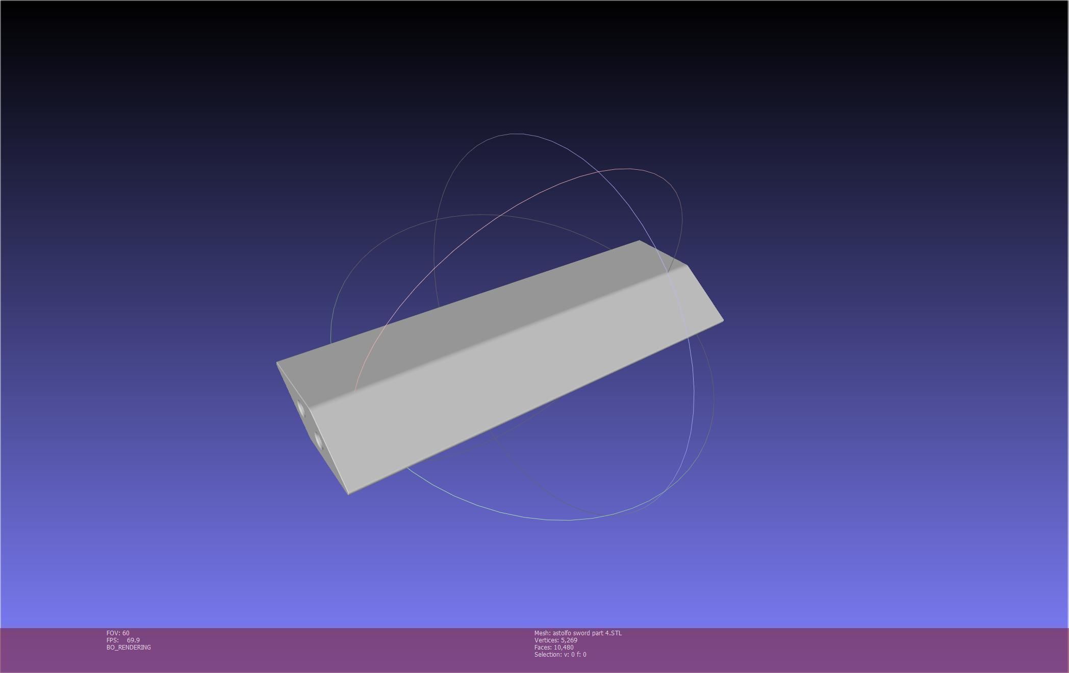 Fate Astolfo Sword Printable Assembly 3D print model_138