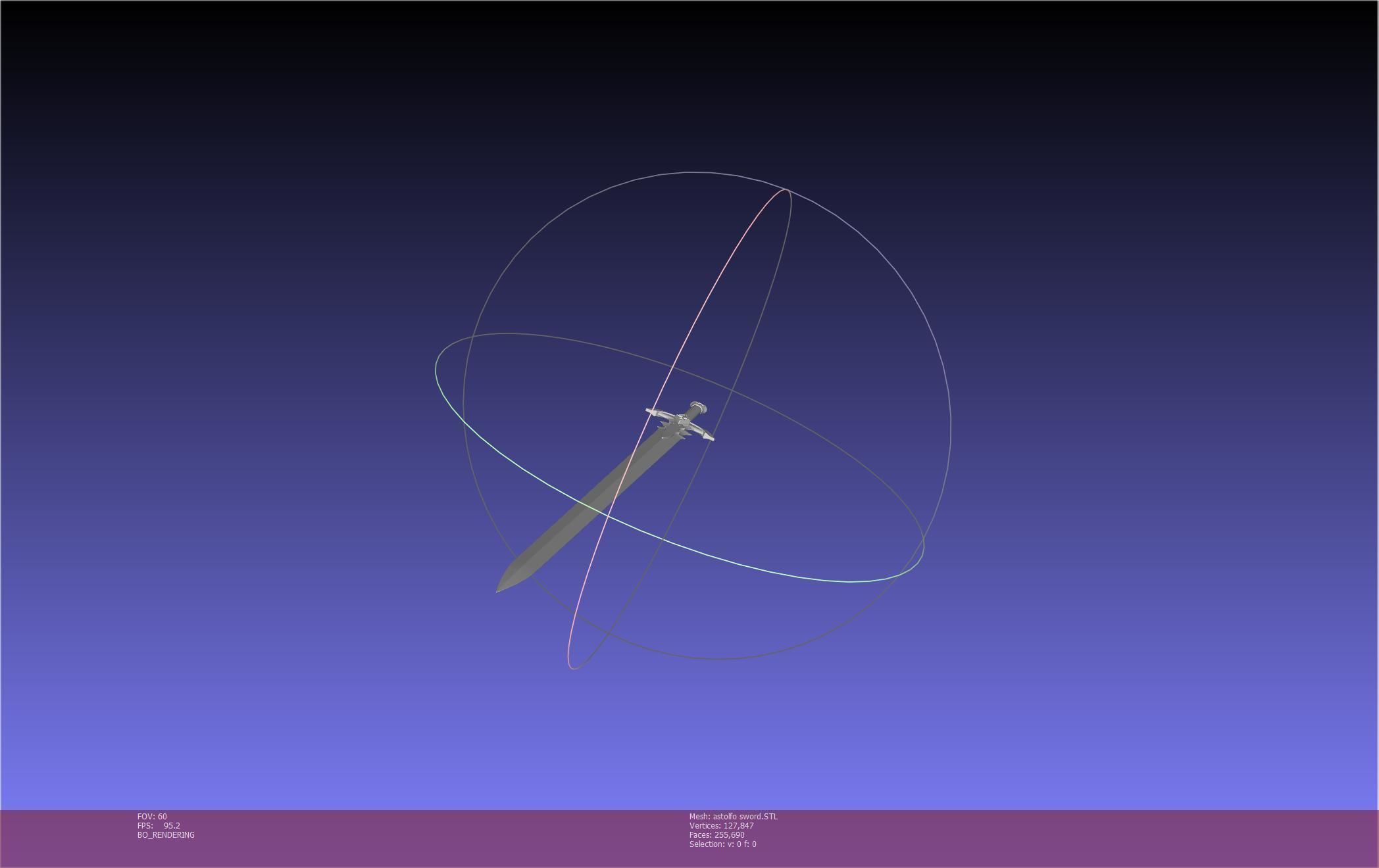 Fate Astolfo Sword Printable Assembly 3D print model_68