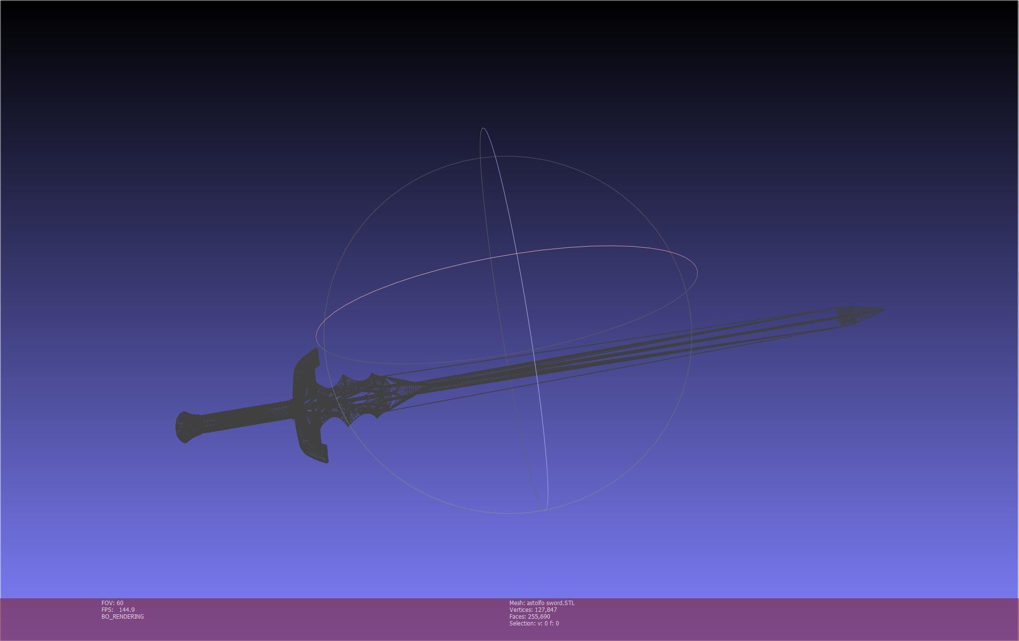Fate Astolfo Sword Printable Assembly 3D print model_115