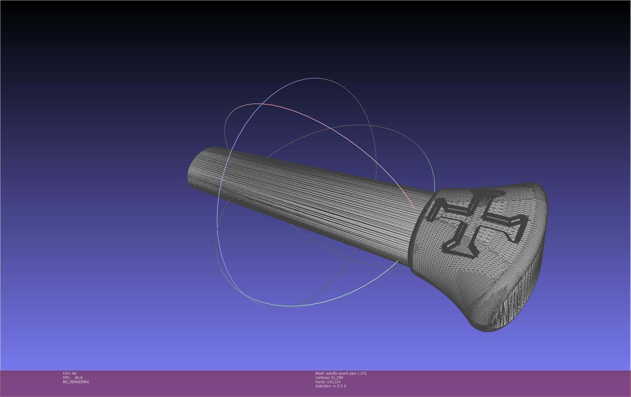 Fate Astolfo Sword Printable Assembly 3D print model_108