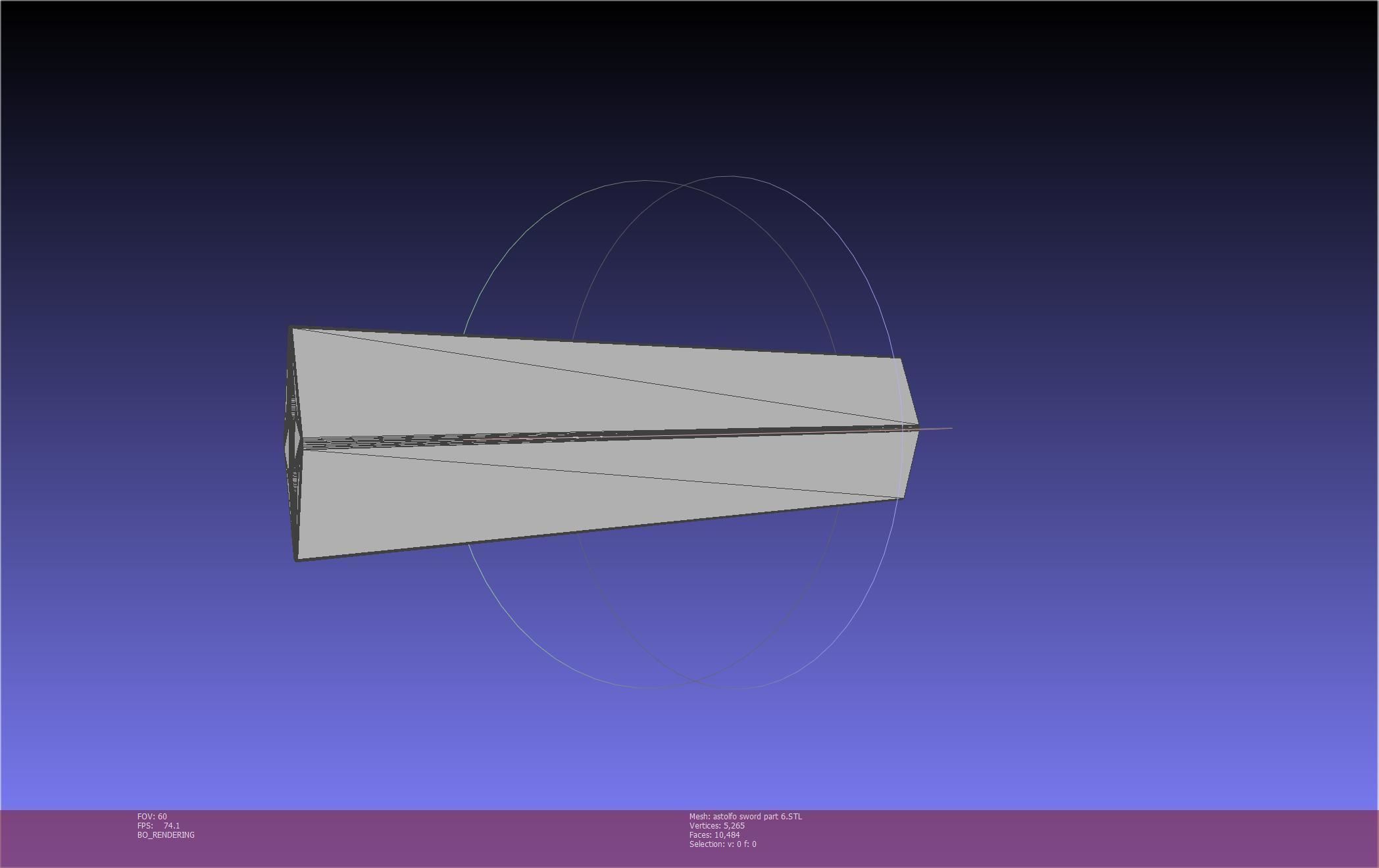 Fate Astolfo Sword Printable Assembly 3D print model_134