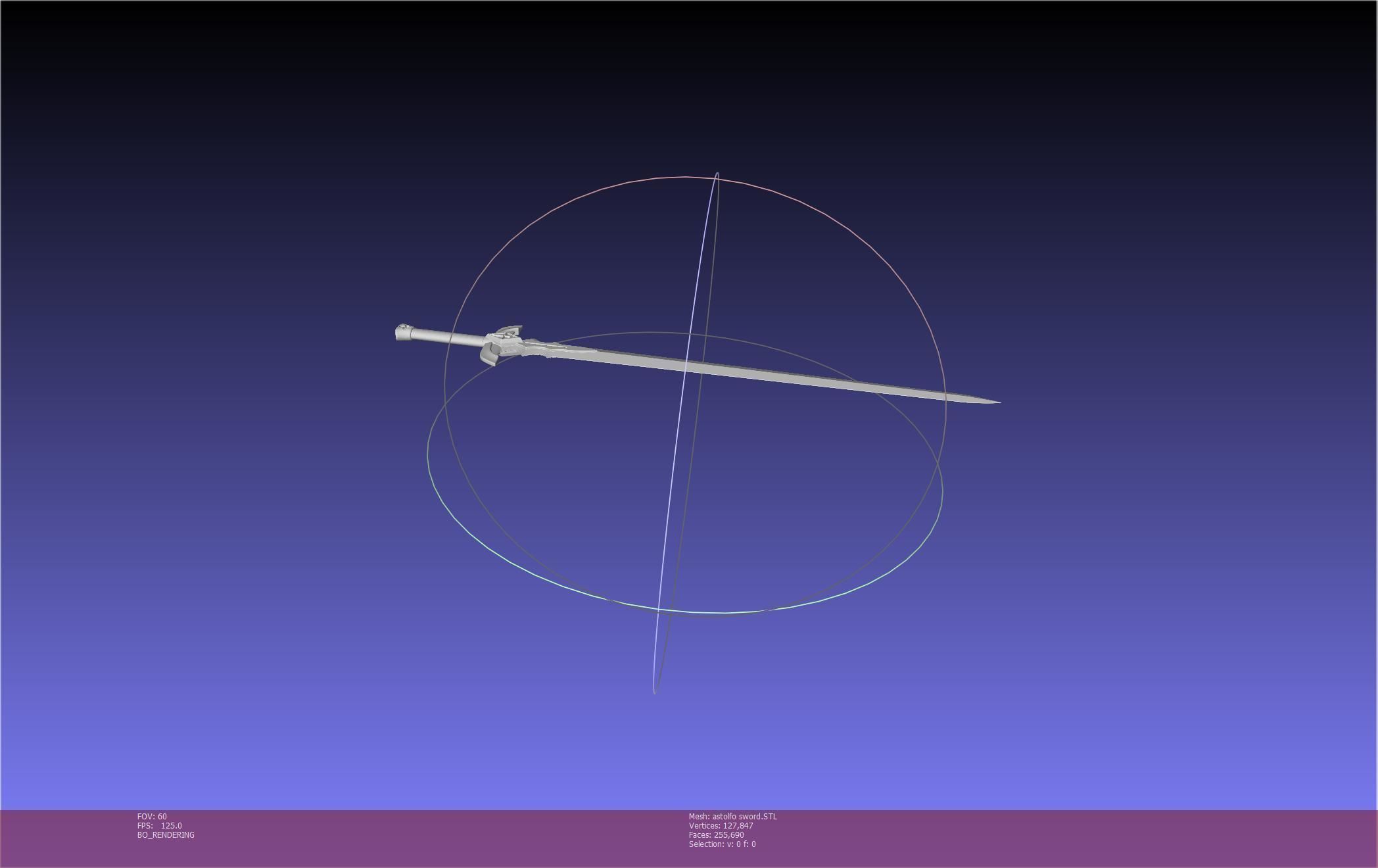 Fate Astolfo Sword Printable Assembly 3D print model_46