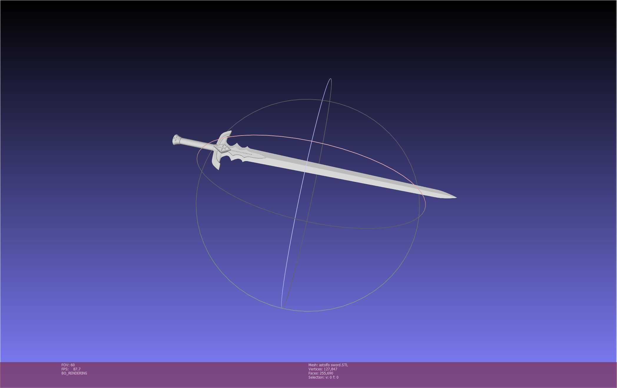 Fate Astolfo Sword Printable Assembly 3D print model_53