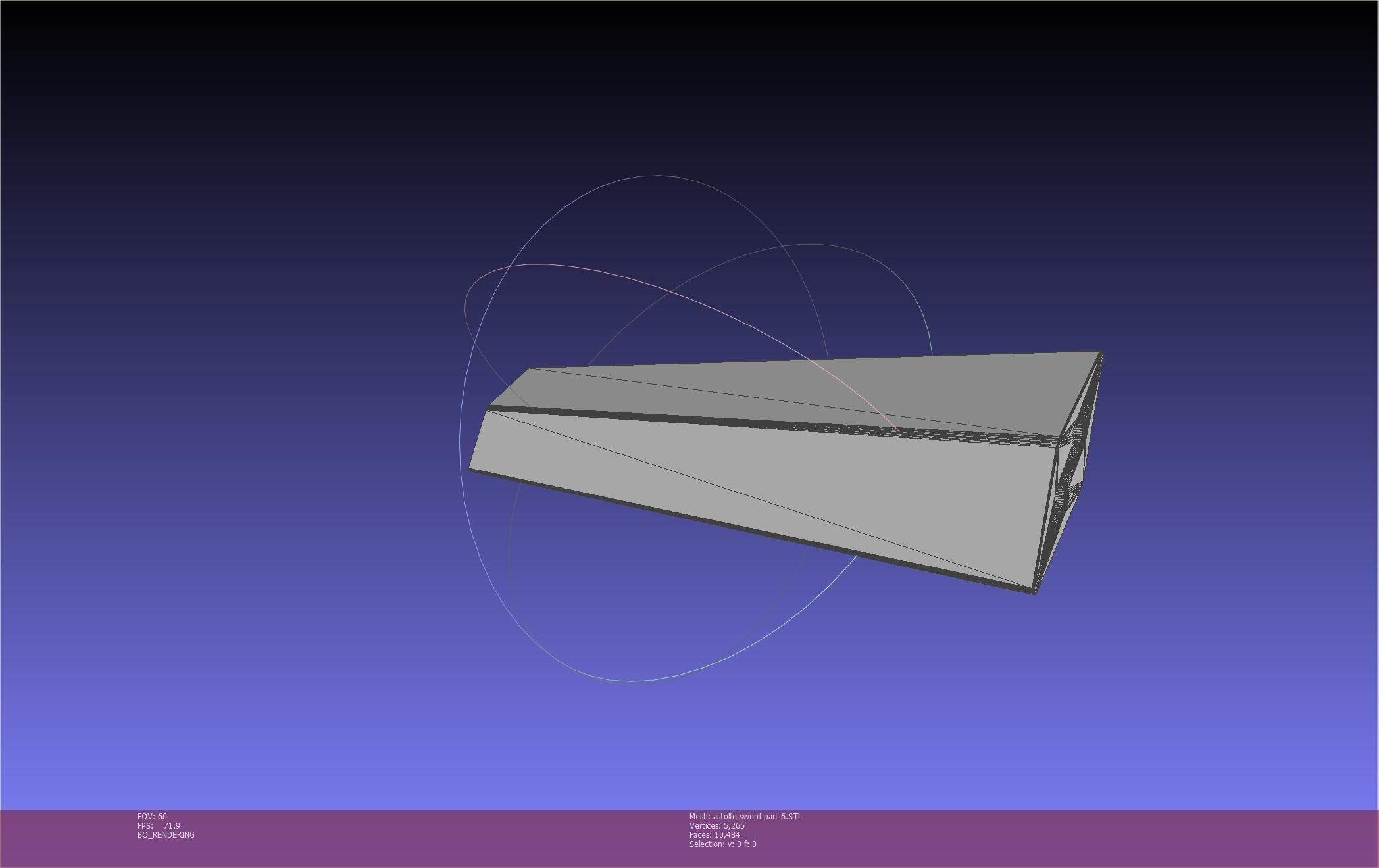 Fate Astolfo Sword Printable Assembly 3D print model_148
