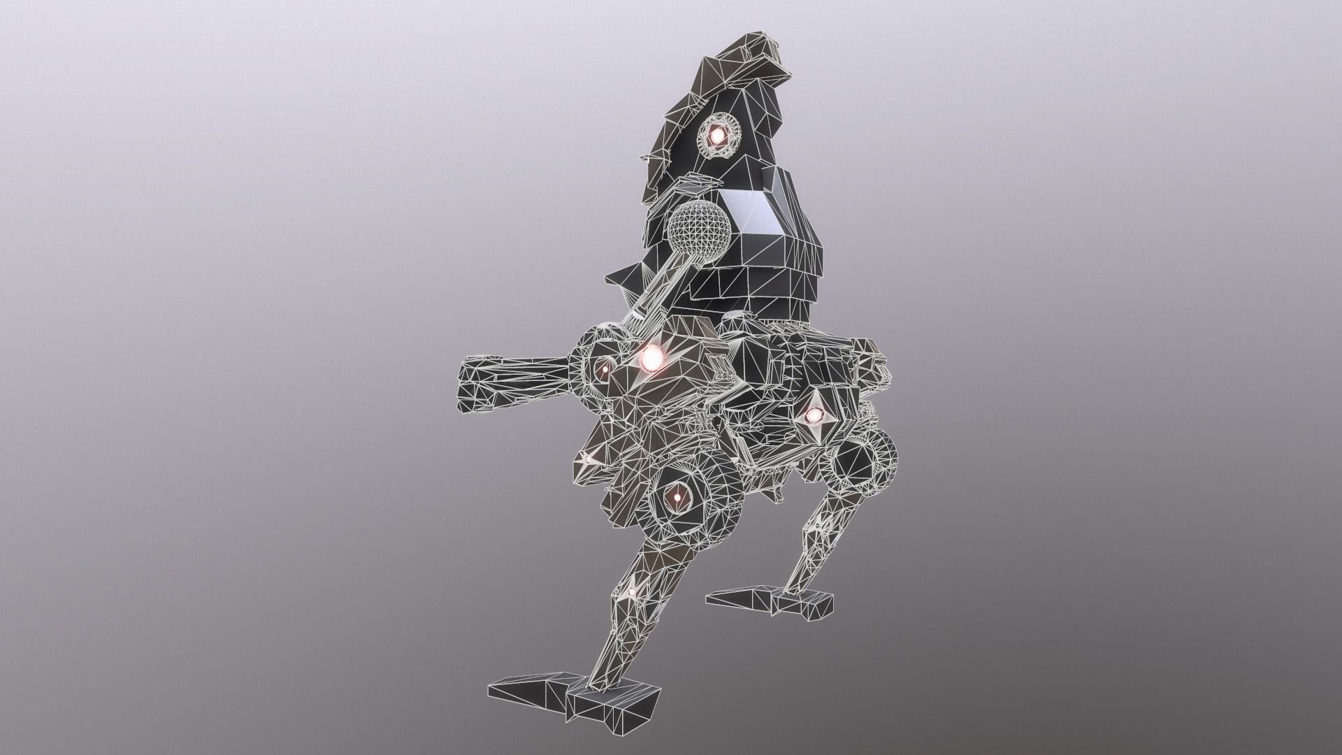Cave Robot 3D model_24