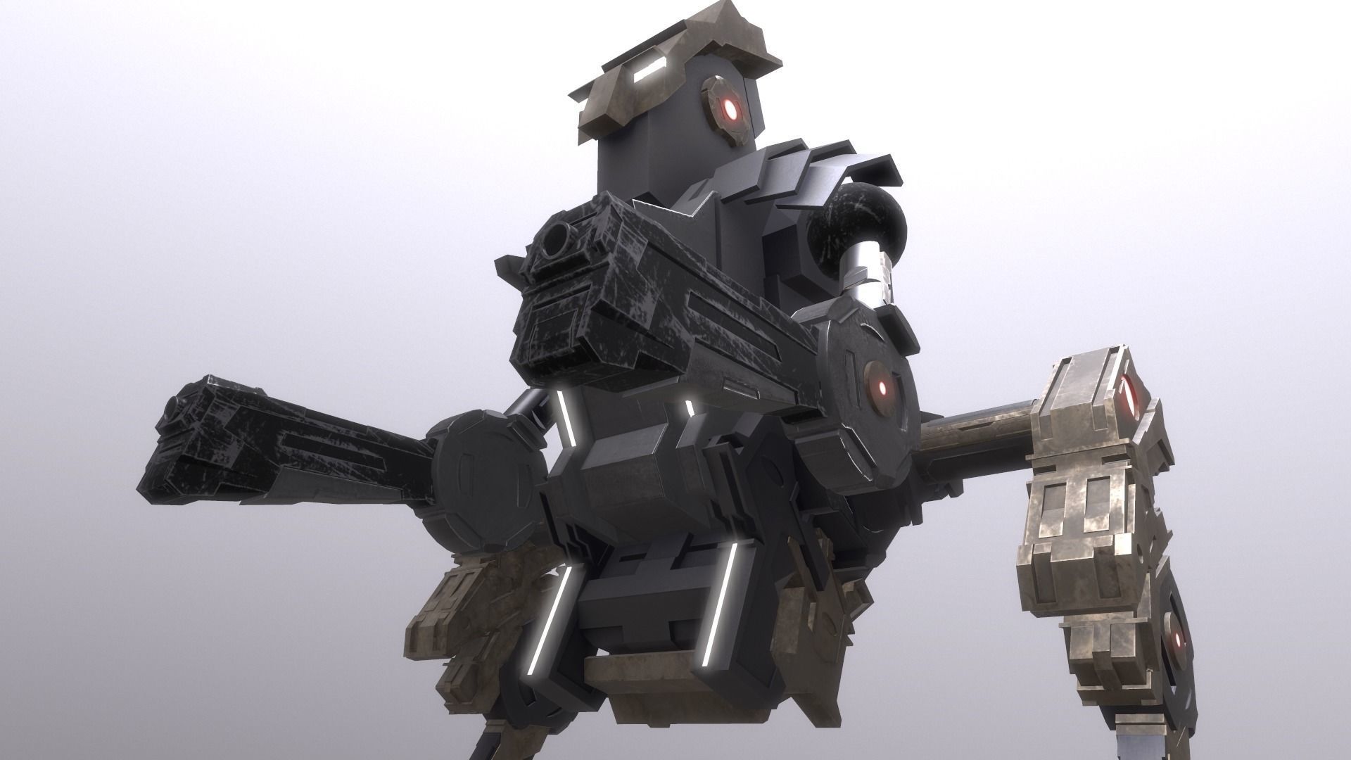 Cave Robot 3D model_13