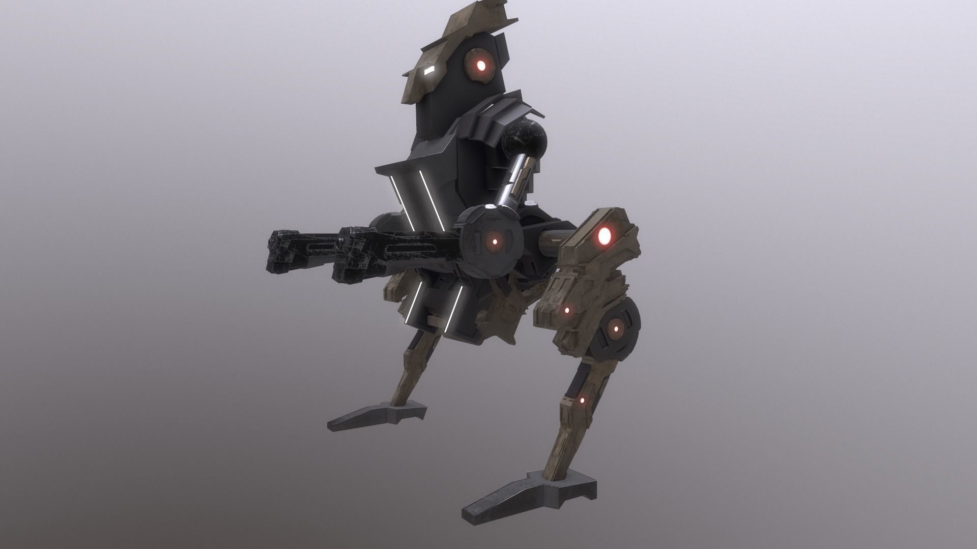 Cave Robot 3D model_8