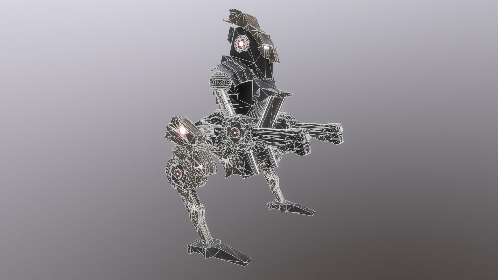 Cave Robot 3D model_22