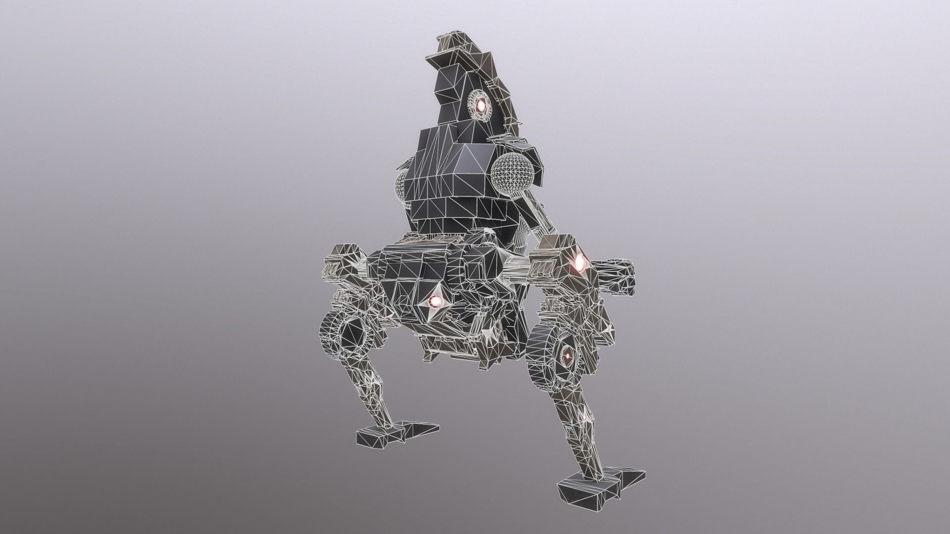 Cave Robot 3D model_23