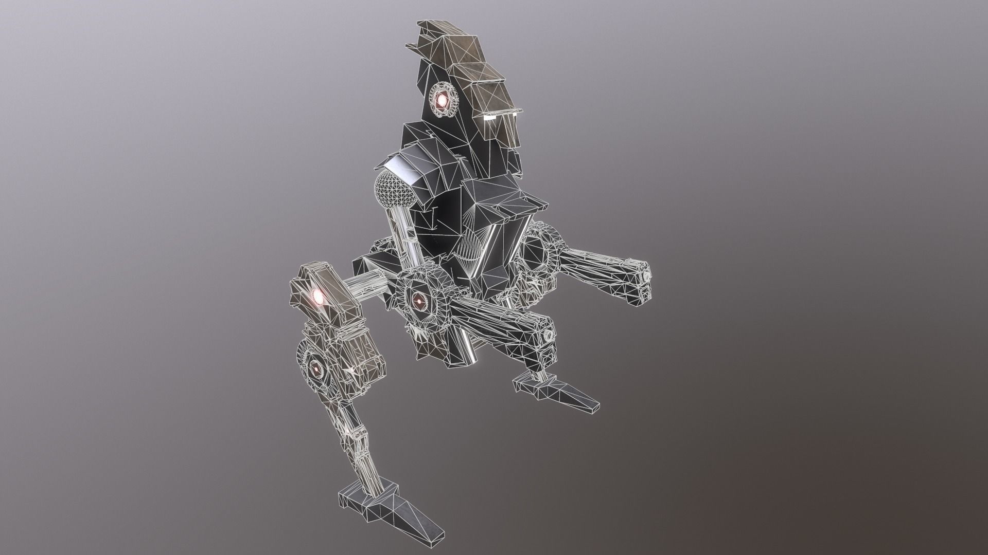 Cave Robot 3D model_18
