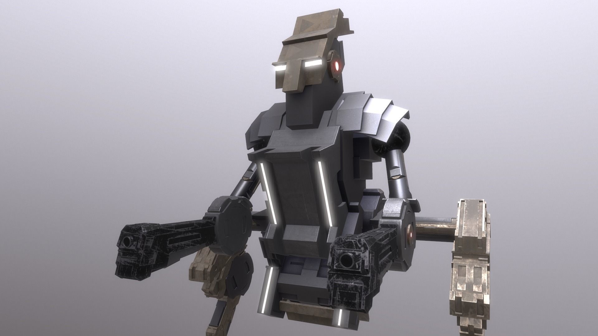 Cave Robot 3D model_15