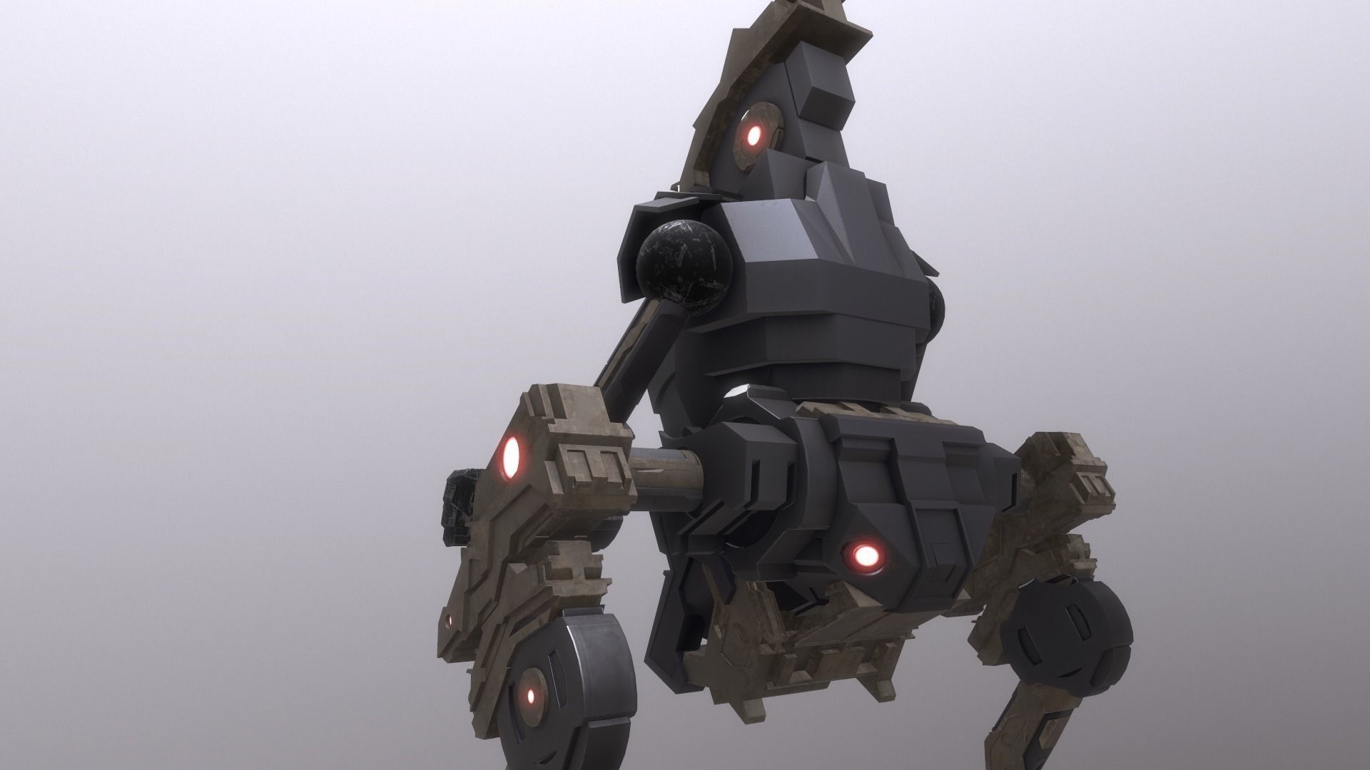 Cave Robot 3D model_16