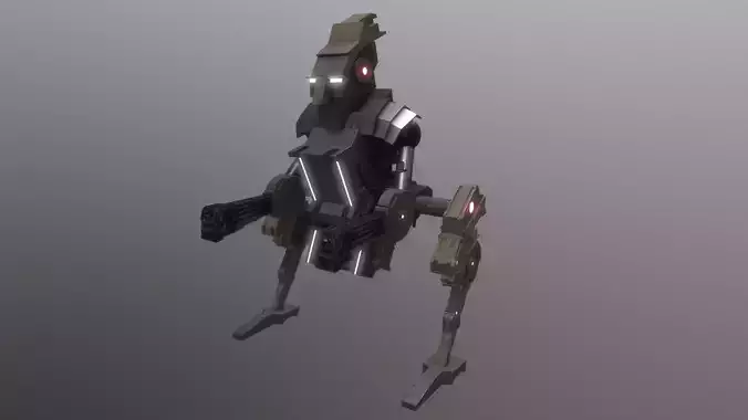 Cave Robot 3D model