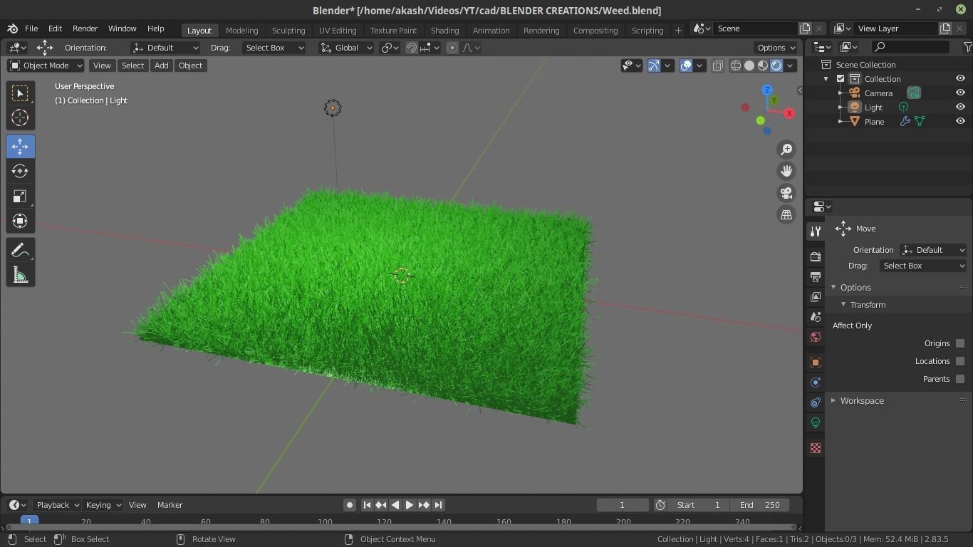 Grass 3D model_4
